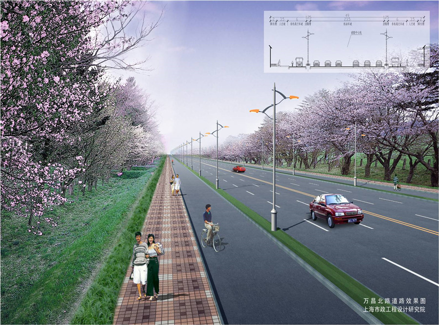 万昌北路北延工程